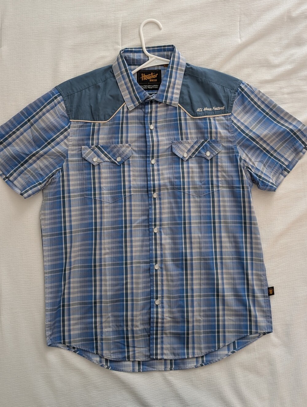 Howler Brothers ACL Yellow Rose Collection Short Sleeve Western Shirt